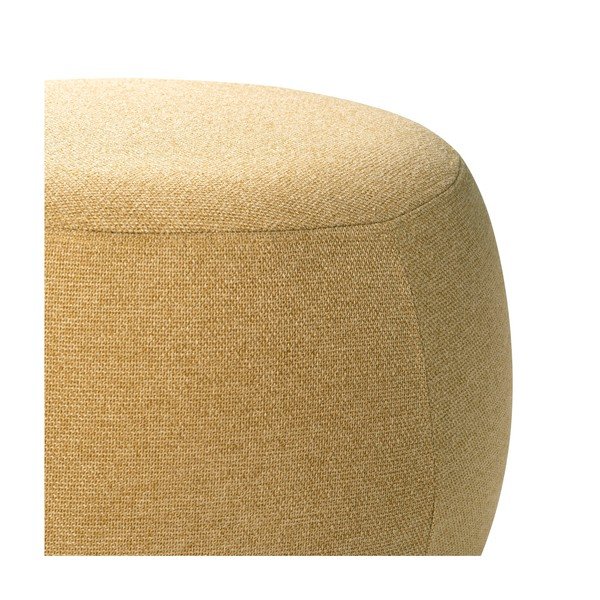 Pouf giallo , ⌀ 50 cm Jason - sømcasa-image-2