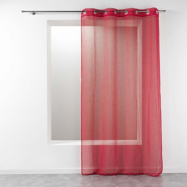 Tenda sottile rossa 140x280 cm Telma – douceur d'intérieur