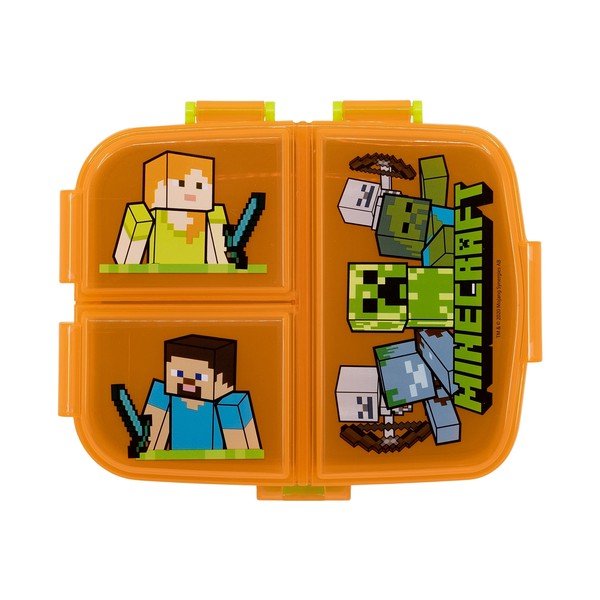 Portapranzo per bambini arancione in plastica Minecraft – STOR