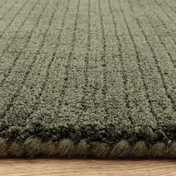 Tappeto verde scuro tessuto a mano 160x230 cm – Asiatic Carpets-image-2