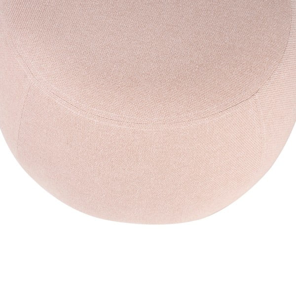 Pouf rosa , ⌀ 50 cm Jason - sømcasa-image-1