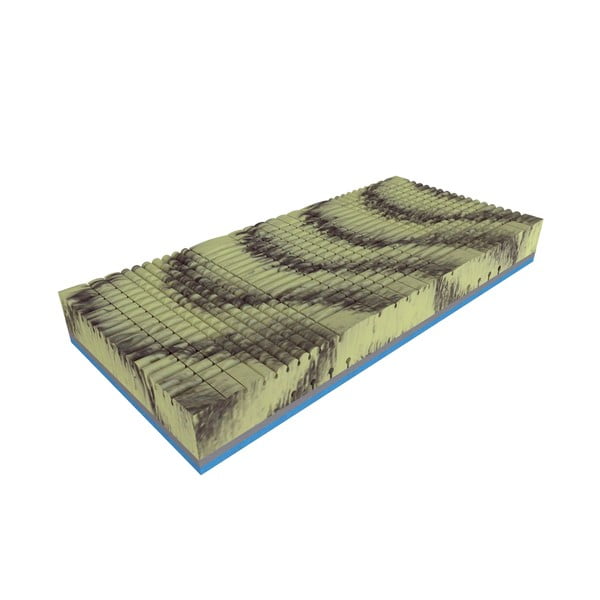 Materasso a molle durezza/morbidezza media 200x200 cm Herbal visco - Materasso-image-3