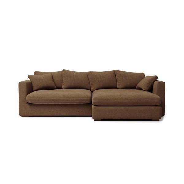 Divano angolare marrone (angolo destro) Comfy - Scandic