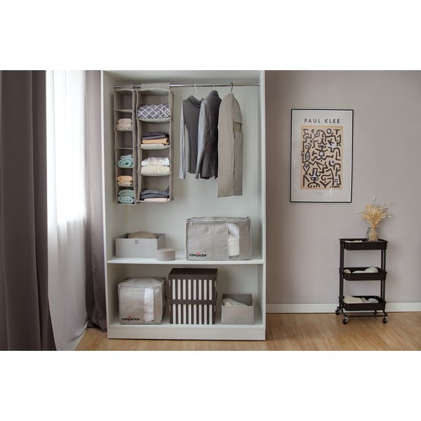 Scatola grigia Oxford, 42 x 26 cm - Compactor-image-2