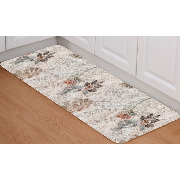 Passatoia beige lavabile 58x240 cm Vintage Garden – Oyo Concept-image-4