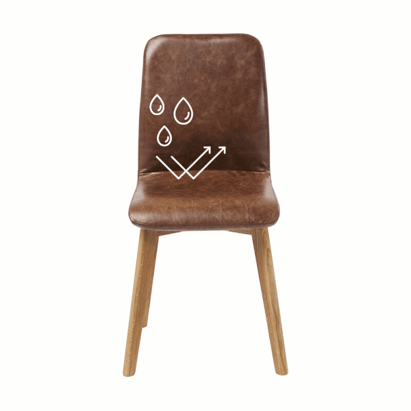 Impregnazione senza pulizia di sedie con schienale/sedie con rivestimento in pelle - Bonami