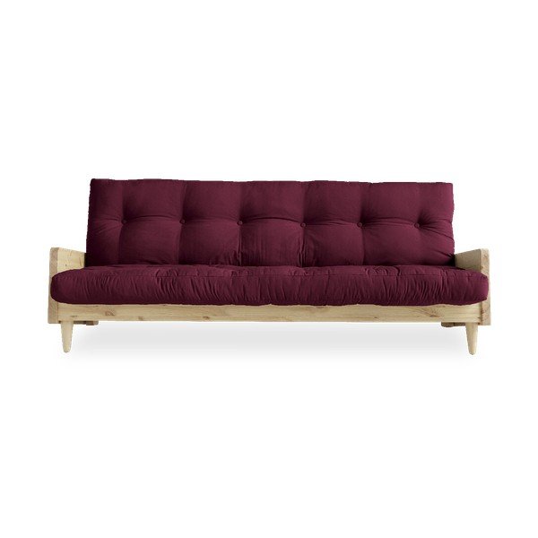 Divano variabile Naturale Chiaro/Bordeaux Indie - Karup Design