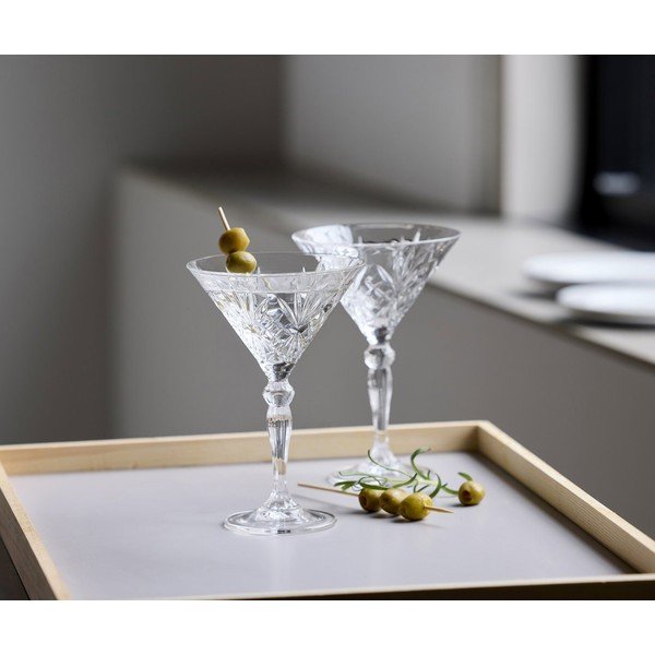 Set di bicchieri da cocktail 4 pz 210 ml Melodia – Lyngby Glas-image-1