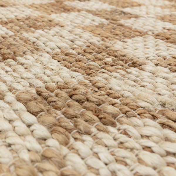Tappeto in juta bifacciale e tessuto a mano colore naturale 120x170 cm Naturi Natural - Asiatic Carpets-image-3