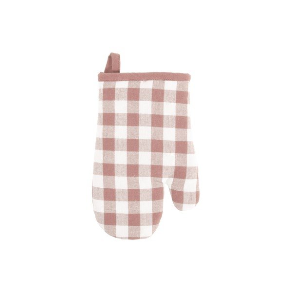 Guanto da forno in cotone Gingham – Tiseco Home Studio