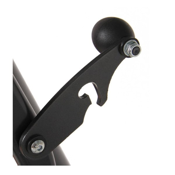 Altalena da giardino in metallo nero Celebs - Rojaplast-image-3