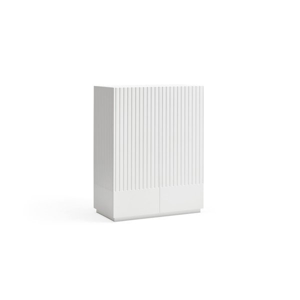 Cassettiera bianca , larghezza 92 cm Doric - Teulat-image-2