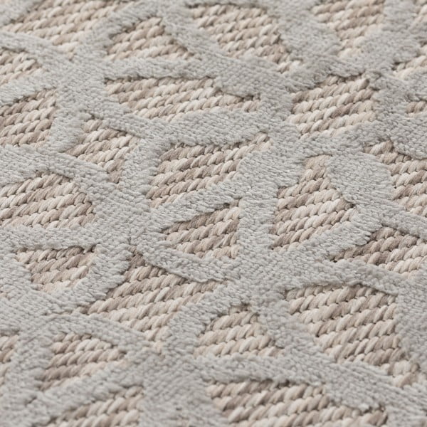 Tappeto grigio per esterni 160x230 cm Argento - Flair Rugs-image-4