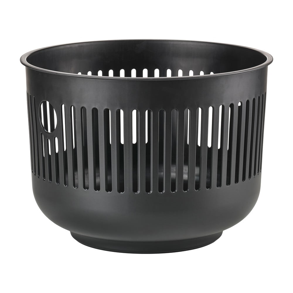 Cesta per il bucato nera in plastica 35 l Ume – Zone | Ceste per il bucato