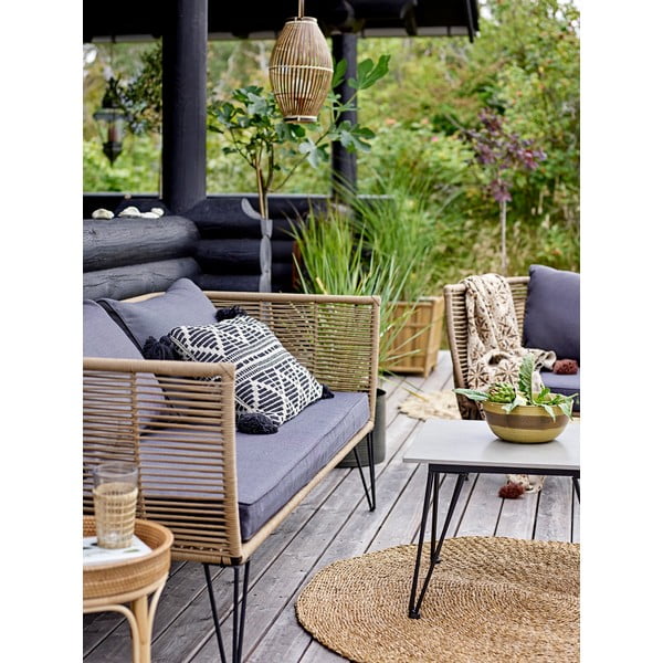 Set di coprivaso in bambù 2 pz Sole – Bloomingville-image-2