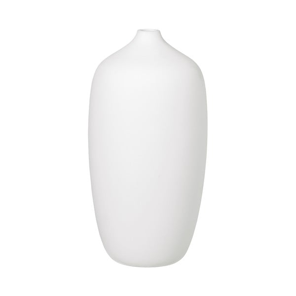 Vaso in ceramica bianca fatto a mano Ceola - Blomus