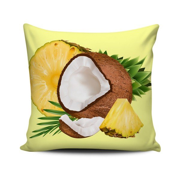 Polštář Home de Bleu Tropical Fruit, 43 x 43 cm