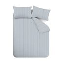 Lenzuola di flanella blu per letto matrimoniale 200x200 cm Stripe - Catherine Lansfield