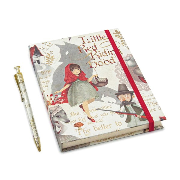 Quaderno con penna 192 pagine Little Red Riding Hood - Kartos