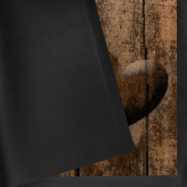 Zerbino marrone Hearts, 45 x 75 cm - Hanse Home-image-1