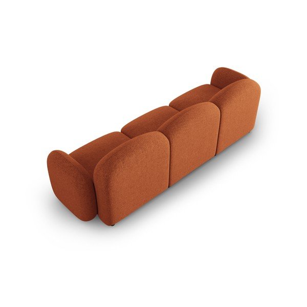 Divano arancione 272 cm Blair - Micadoni Home-image-4