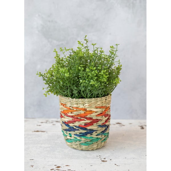 Coprivaso in seagrass ø 11,5 cm Rainbow - Kitchen Craft-image-4