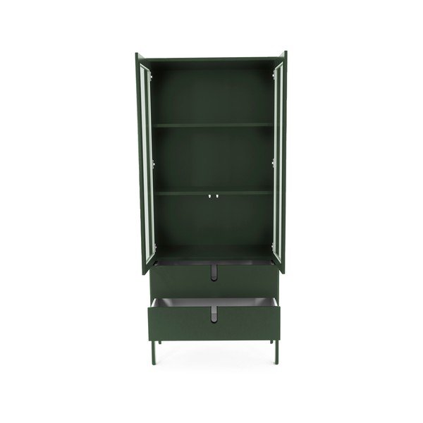 Vetrina verde scuro, larghezza 76 cm Uno - Tenzo-image-3