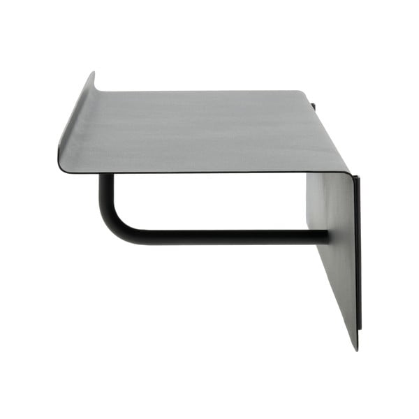 Attaccapanni da parete nero in acciaio con scaffale 21,5 cm A-Coat – Zone-image-4