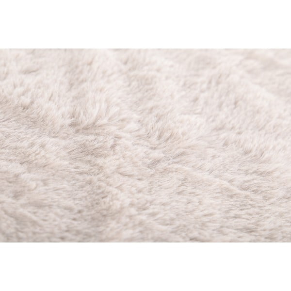 Coperta bianca/beige in pelliccia finta 150x200 cm Ruby – Tiseco Home Studio-image-2