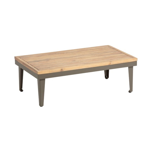 Tavolino da giardino con piano in legno di acacia , 90 x 50 cm Pascale - Kave Home