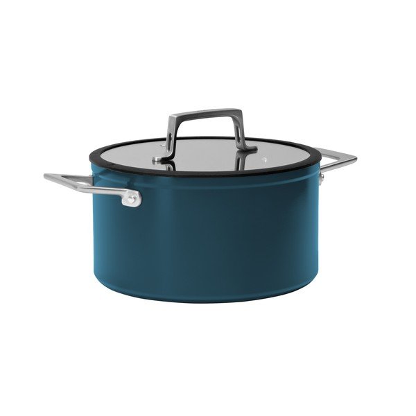 Pentola con coperchio incluso/con superficie in ceramica 5,5 l Meda 4.0 – FABINI