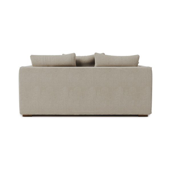 Divano in velluto a coste color crema 175 cm Comfy - Scandic-image-2