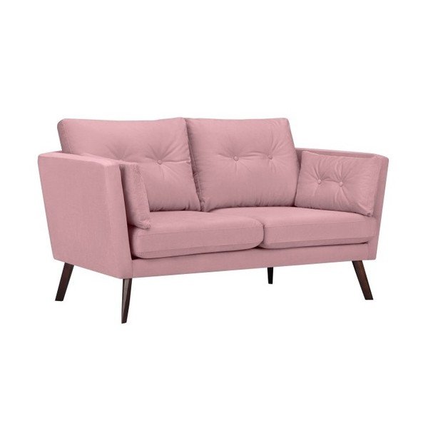 Divano rosa a 2 posti Elena - Mazzini Sofas