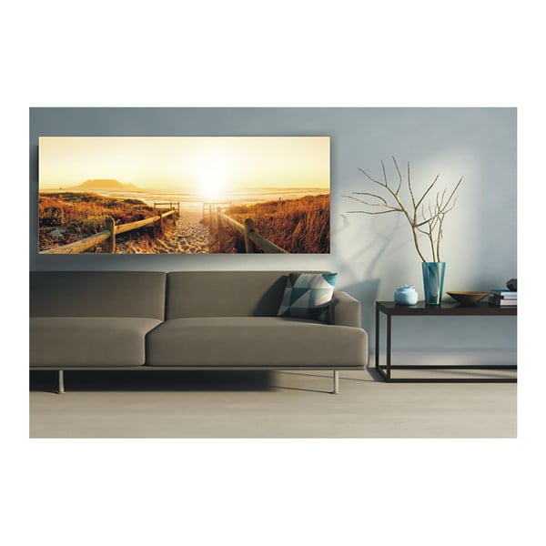 Immagine su tela 45 x 140 cm Canvas Harmony Beach II - Styler-image-1