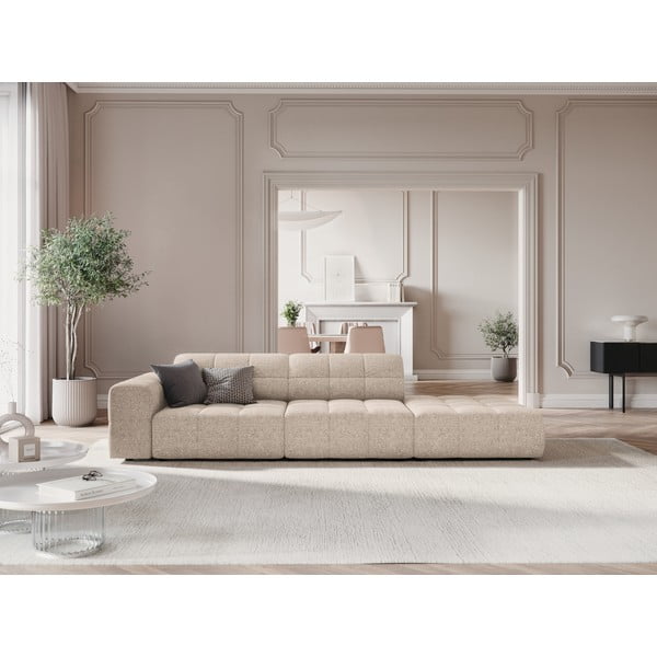 Chaise-lounge beige (con penisola a sinistra) Chicago – Cosmopolitan Design-image-1