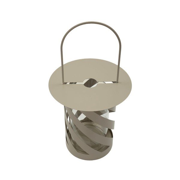 Lanterna in metallo (altezza totale 43 cm) Twist – Mauro Ferretti-image-2