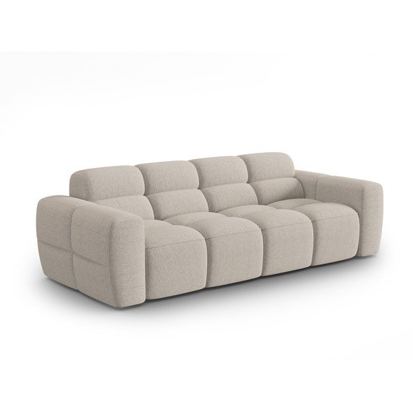 Divano beige 256 cm Lisa - Micadoni Home-image-2