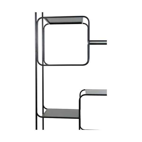 Libreria in metallo nero 100x206 cm Winston - Light & Living-image-4