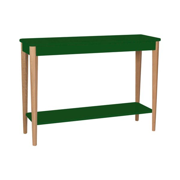 Tavolo Ashme verde scuro, larghezza 105 cm - Ragaba
