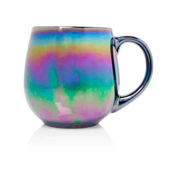 Tazza in gres arcobaleno Iridescent - Sabichi