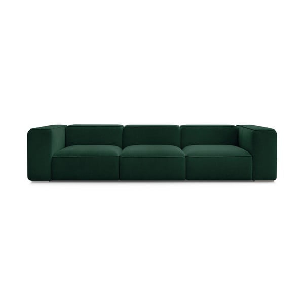 Divano in verde scuro 345 cm Zephyr – Bobochic Paris