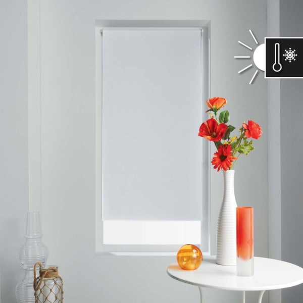 Tenda a pacchetto bianca in tessuto 90x180 cm Occult – douceur d'intérieur-image-2