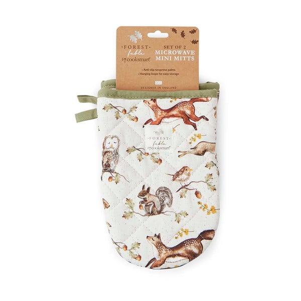 Set di guanti da forno in cotone 2 pz Forest Fable – Cooksmart ®-image-4