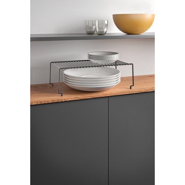Ripiano aggiuntivo nero per cucina Lava Brooklyn - Metaltex-image-3