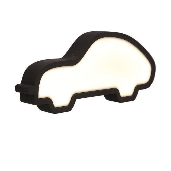 Lampada per bambini nera Car - Candellux Lighting-image-1