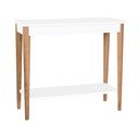 Consolle bianca , larghezza 85 cm Ashme - Ragaba