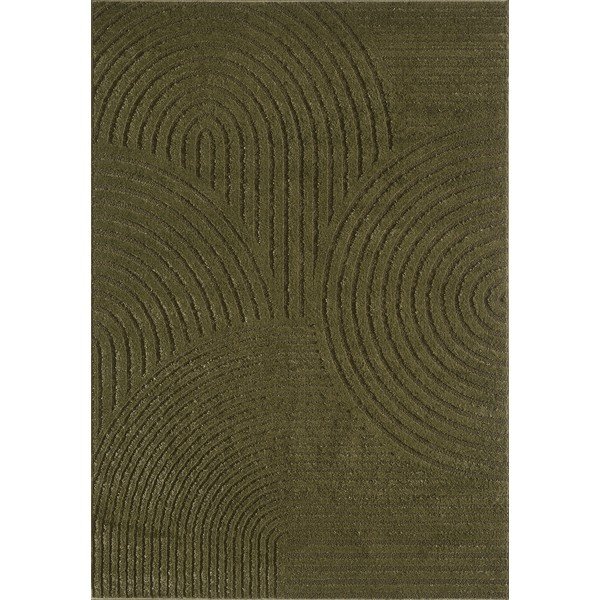 Tappeto verde scuro 160x230 cm Whirl - ESTE