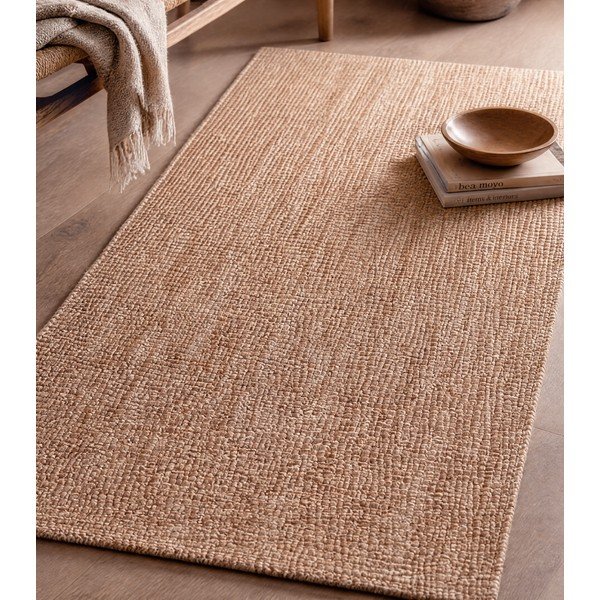 Passatoia di colore naturale in iuta 80x200 cm Bouclé – Hanse Home-image-1