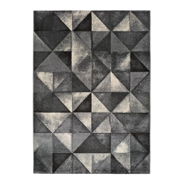 Tappeto grigio , 57 x 110 cm Delta Triangle - Universal