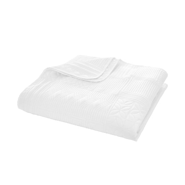 Copriletto bianco con rivestimento trapuntato 220x230 cm Folkstone Geo – Catherine Lansfield